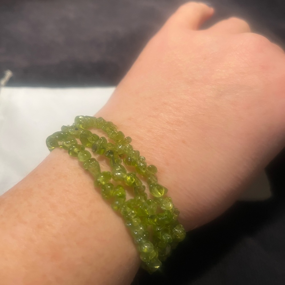 Genuine Peridot Bracelet